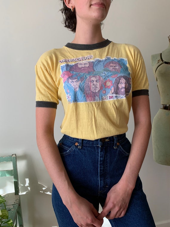 1975 Beach Boys Ringer Tee