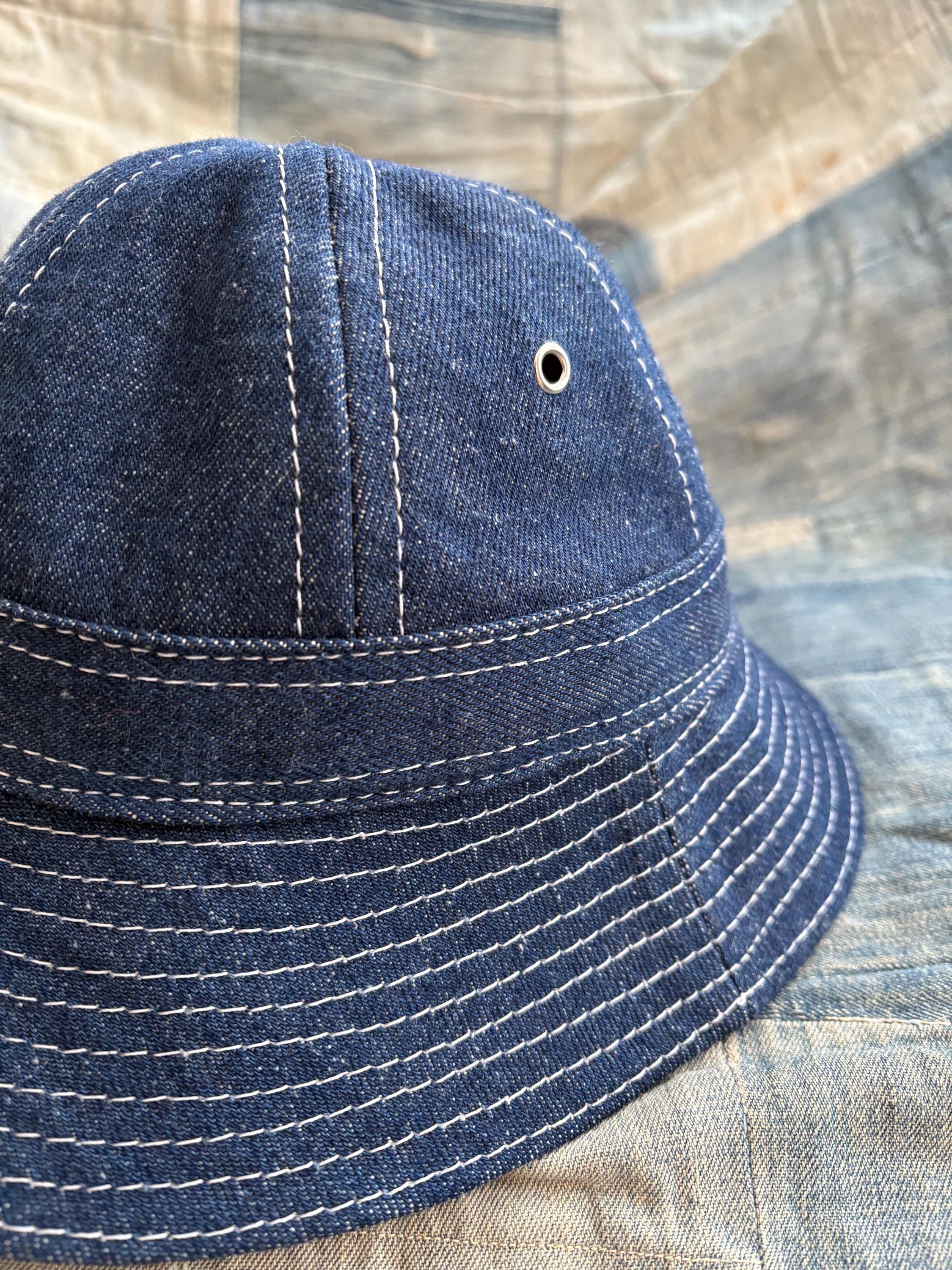 Initlove Cappello Da Pescatore In Denim Lavato - Unisex, Ripiegabile, Con Cinghia Regolabile, Ideale Per Outdoor - 6