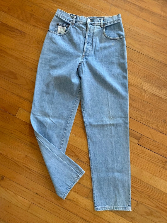 80s Button Fly High Rise Guess Jeans Waist 29