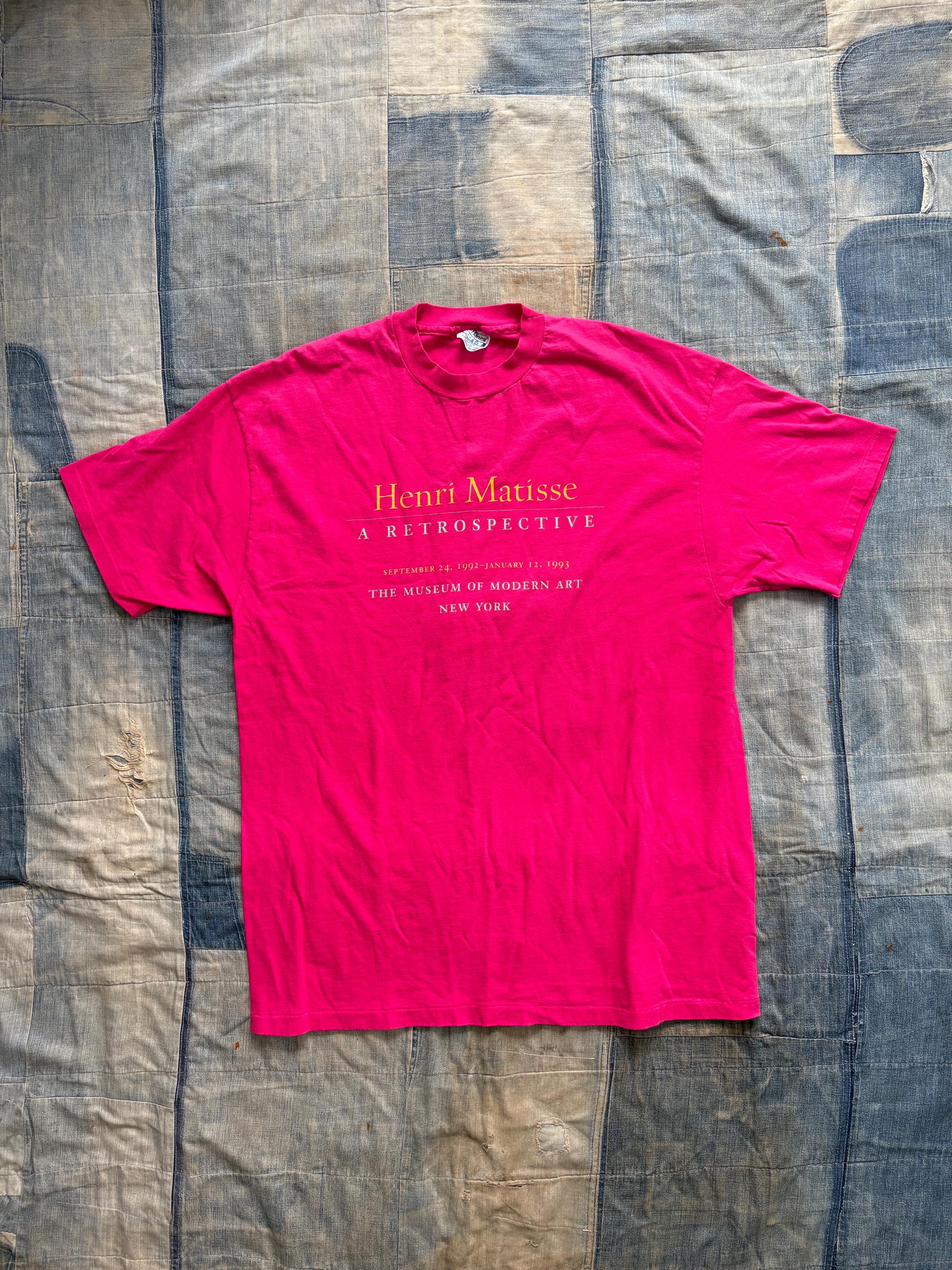Vintage 1990s Henri Matisse Museum of Modern Art New York Tee 