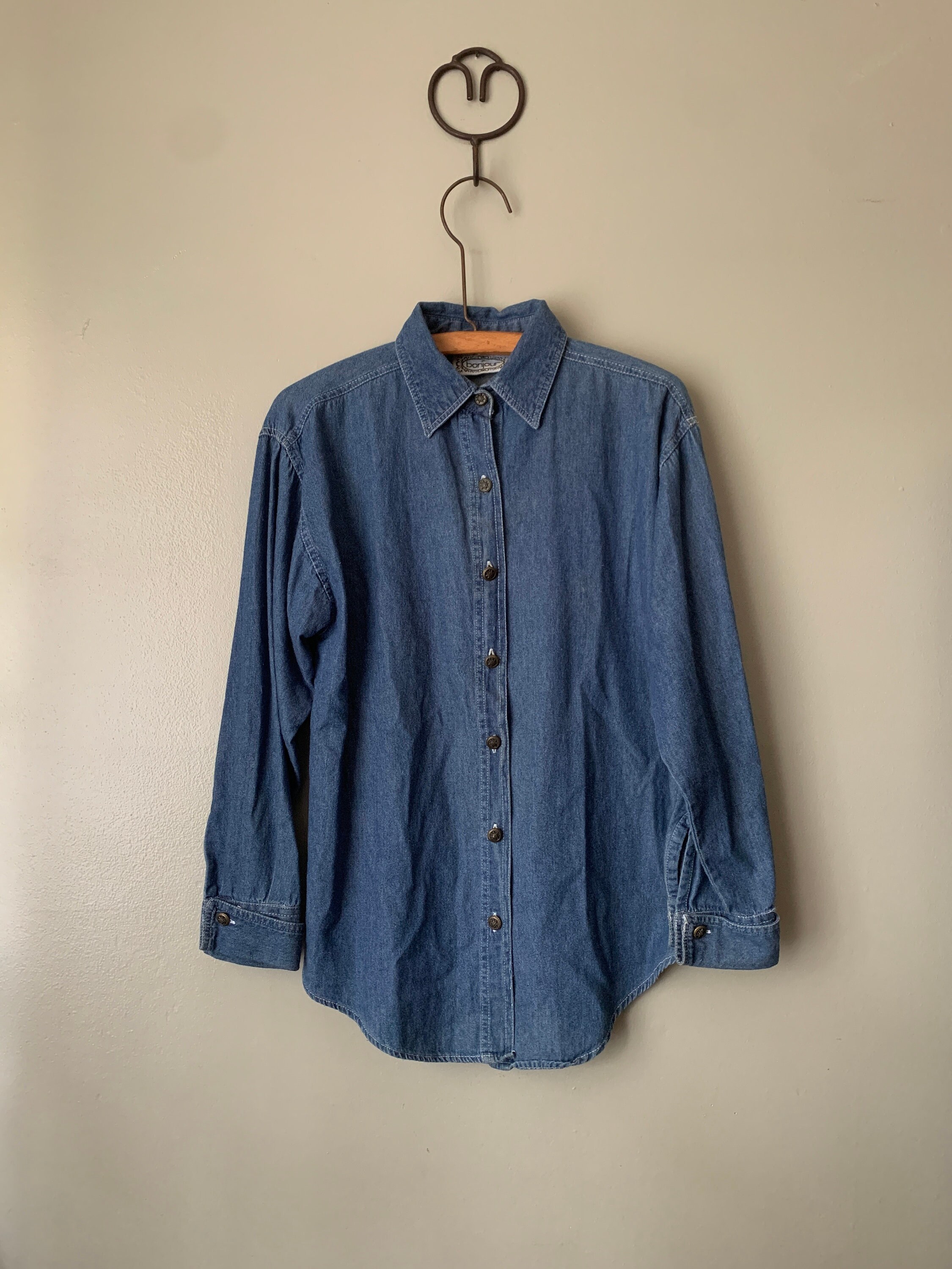 Bonjour diary☆Blue denim tunic Bonjour Diary | Jean + Hadley