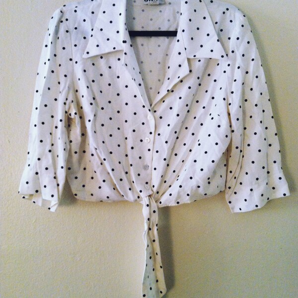 80's Polka Dots Bolero