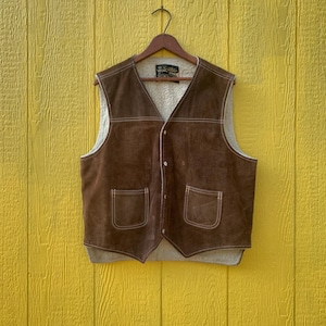 トップス 60's vintage SEARS ROEBUCK hunting vest Vintage 1960s Ted Williams Sears Roebuck Red Hunting Jacket