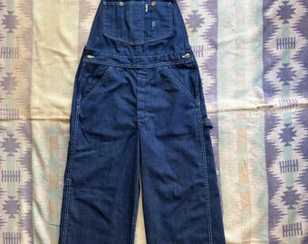 1940s WWII HBT Coveralls with Chain Stitching and Patches