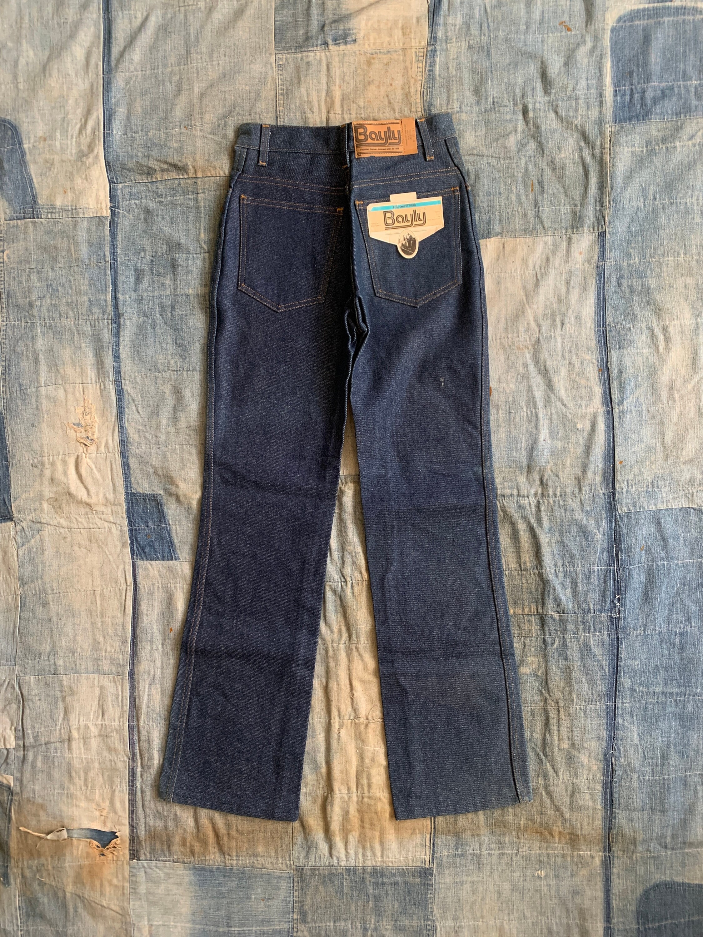 Distressed Jeans Belladonna Patchwork Bootcut Jeans Free People Jeans Free People Belladonna Patchwork Jeans main image 2