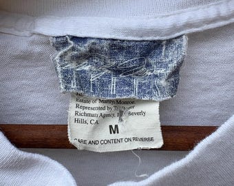 ヴィンテージ 1995 マリリン・モンロー ジーンズ Tシャツ / 90年代
