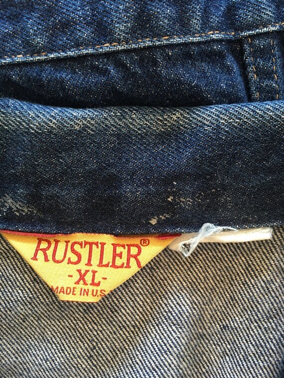 80 s veste en Jean Patch rustler avec Patch Jean d’amérindienne 663b4f 80 s veste en Jean Patch rustler avec Patch Jean d’amérindienne 663b4f