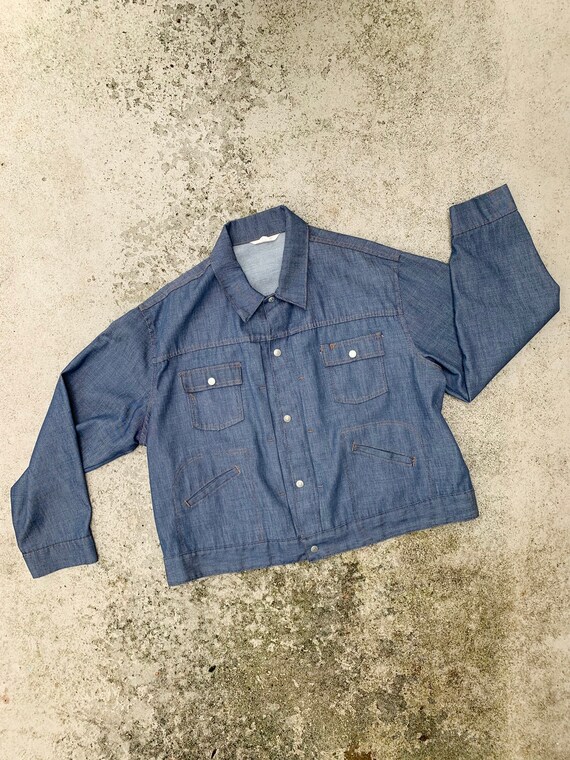 1970s Lightweight Ranchcraft Trucker Jacket / 3XL