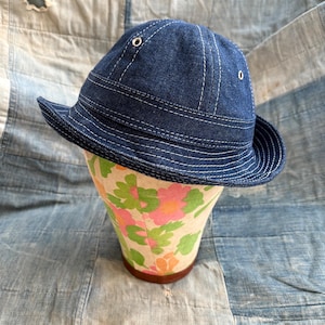 Handmade Denim Daisy Mae Bucket Hat / Wwii WAC Summer Hat 23” - Etsy