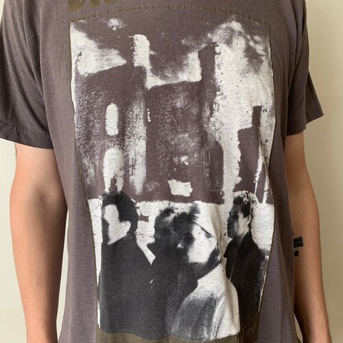 1985 U2 The Unforgettable Fire Tour Tee / Vintage Concert shops T-shirt Faded Paper Thin Post Punk New Wave Bono Medium