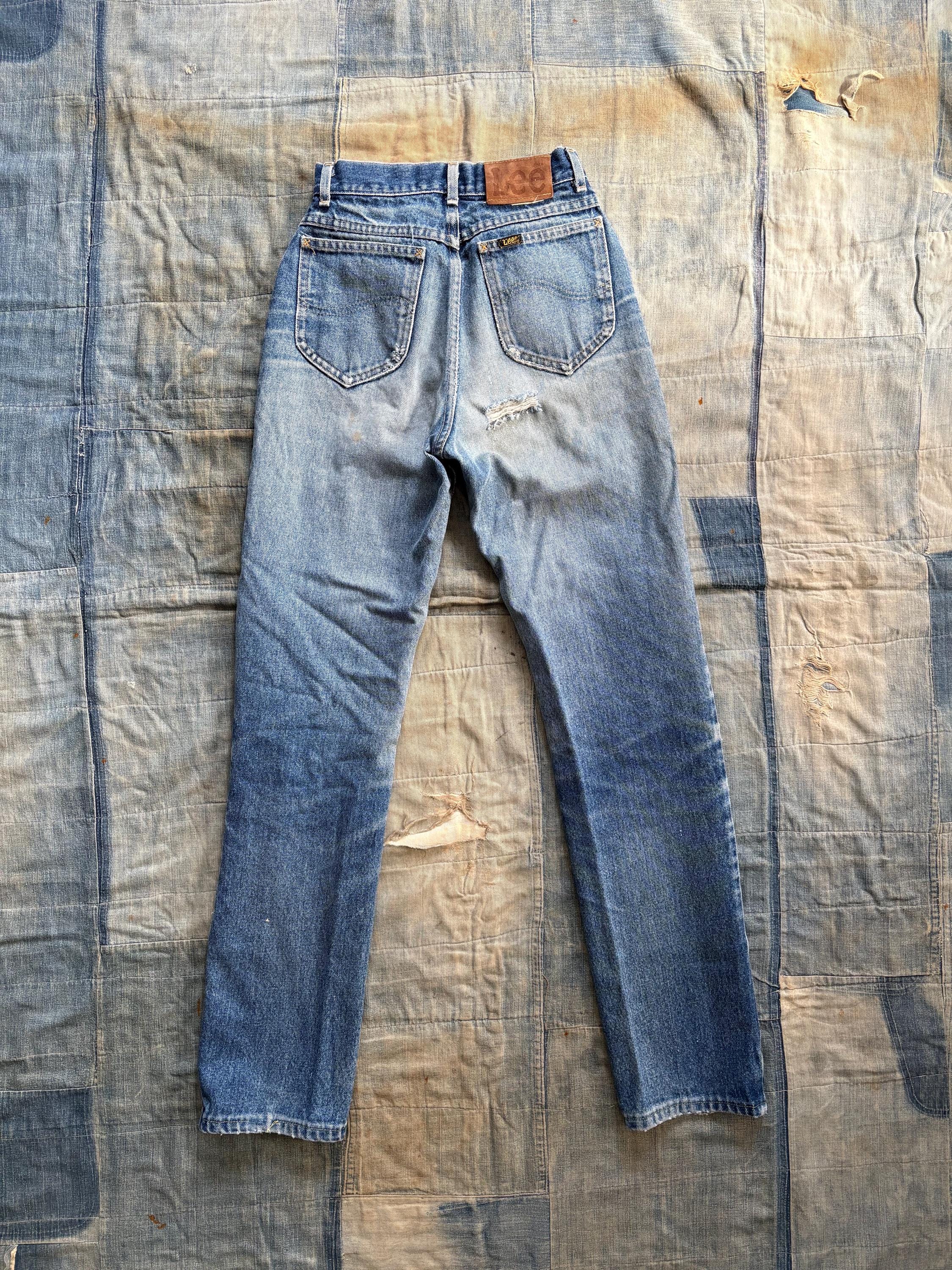 ８０年代Lee42x32 Vintage 1980s Lee Riders Jeans 24”x32” / 70's 80's Lee Denim Jeans