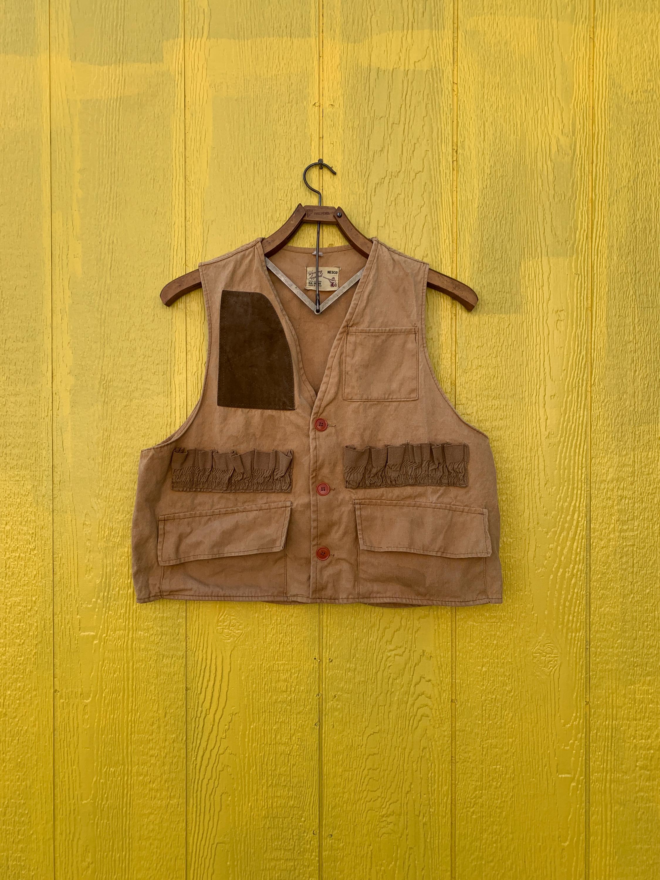 Vintage 70s Hunting Vest - Etsy