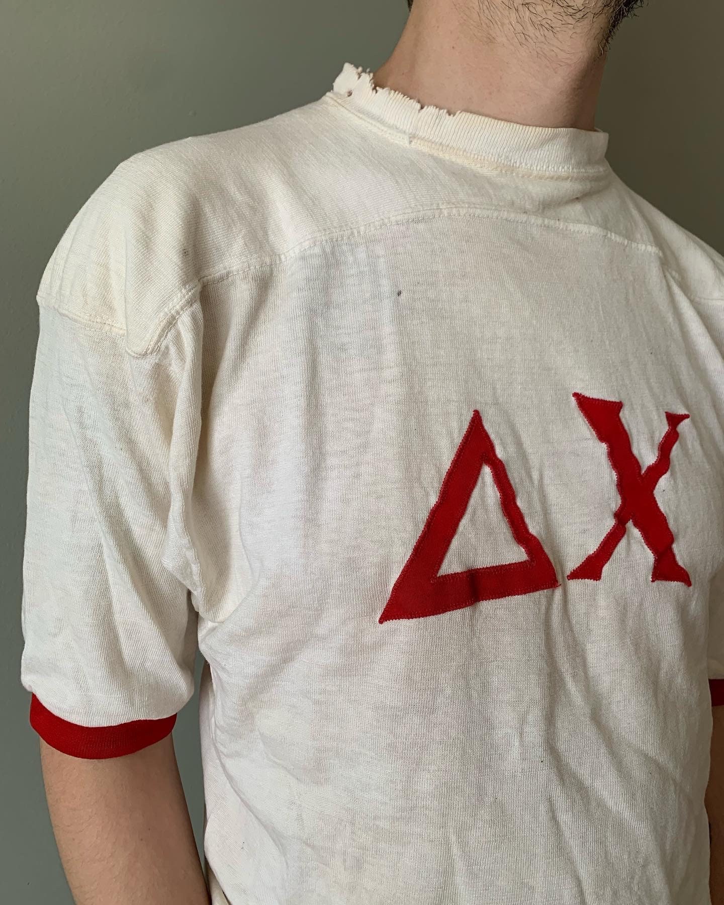 1960s Russell Southern Delta Chi Athletic Tee / Vintage 60s - Etsy