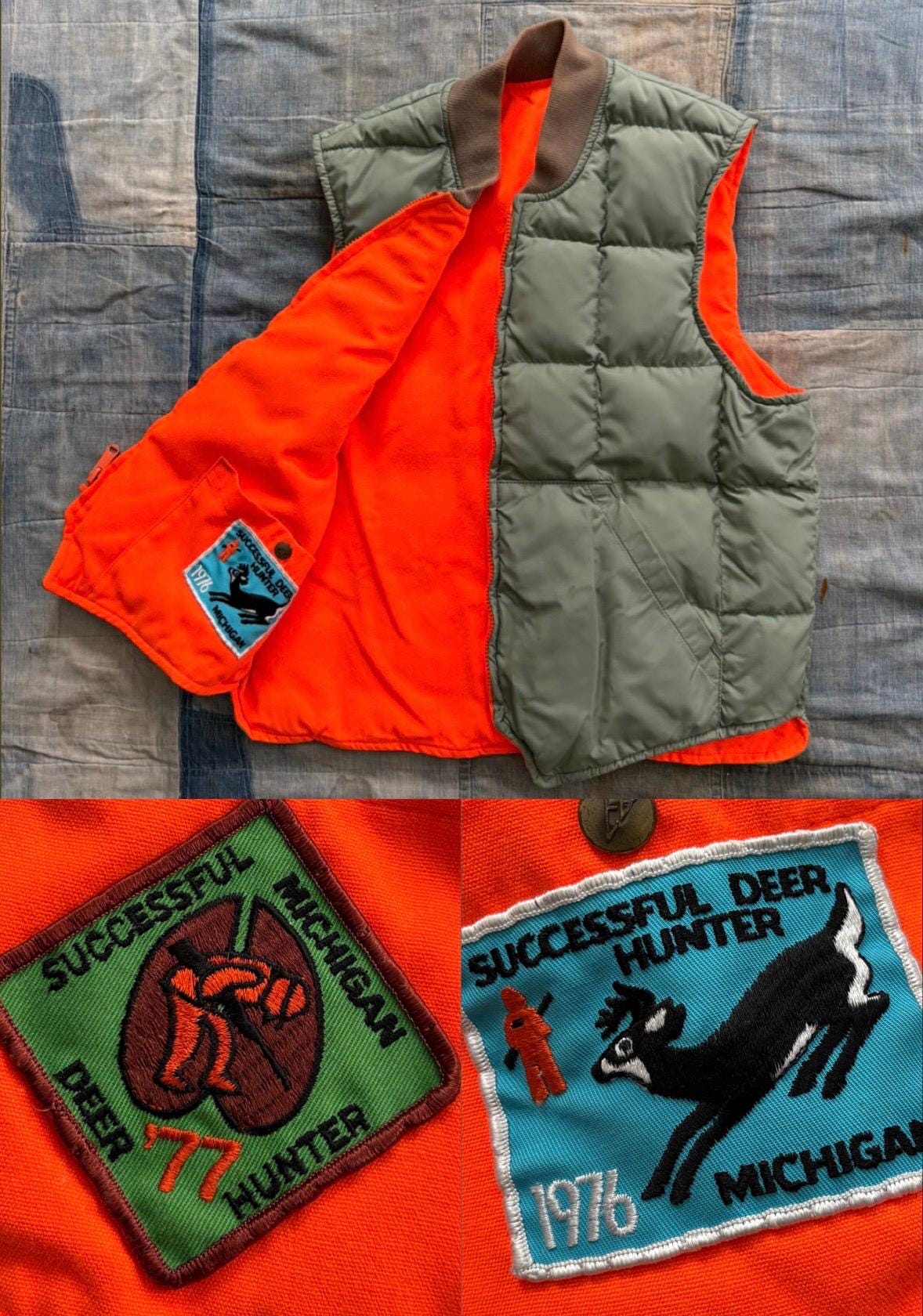 Vintage Hunting Vest - Etsy