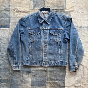 Veste en jean Key Imperial Denim Trcukwr Jacet vintage des années 1970 Medium / 79's made in USA M