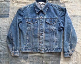 Vintage 1970s/80s Key Imperial Denim Jacket // Workwear Western