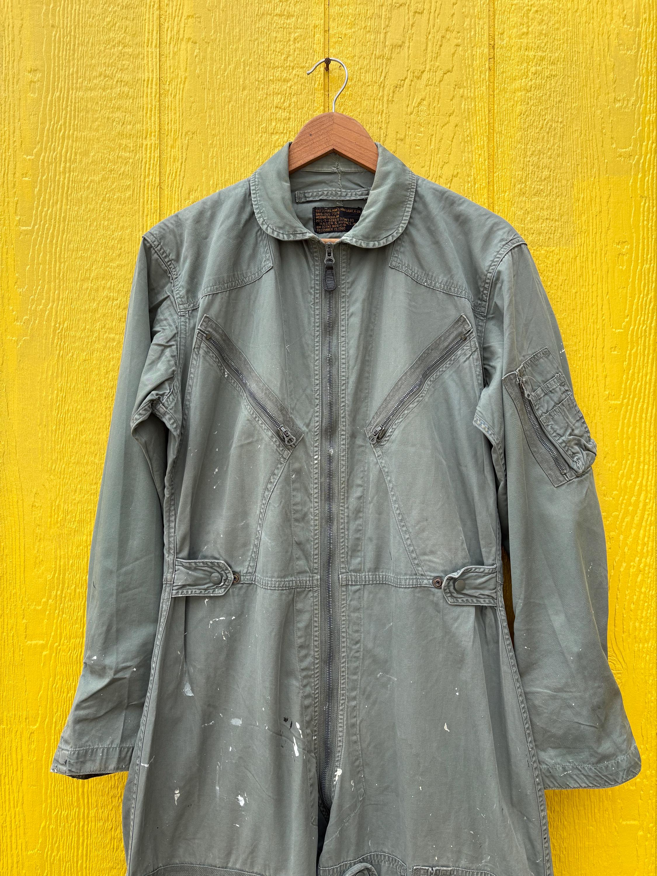 Vintage 1961 US Air Force K-2B Very Light Flying Suit Medium