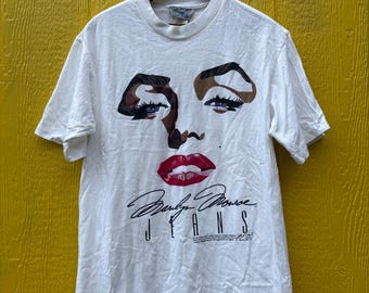 ヴィンテージ 1995 マリリン・モンロー ジーンズ Tシャツ / 90年代