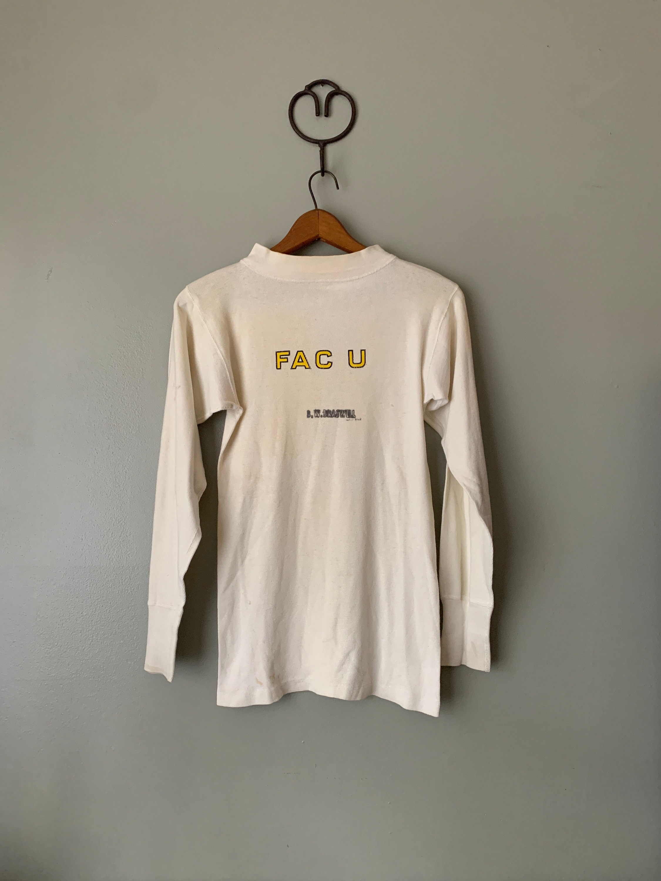 【60s ヴィンテージ】USMC SOUTHERN ATHLETIC製 60's USMC ヴィンテージ スウェット 染み込みプリント