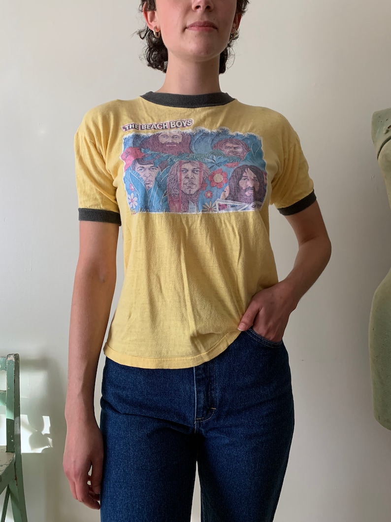 1975 Beach Boys Ringer Tee image 2