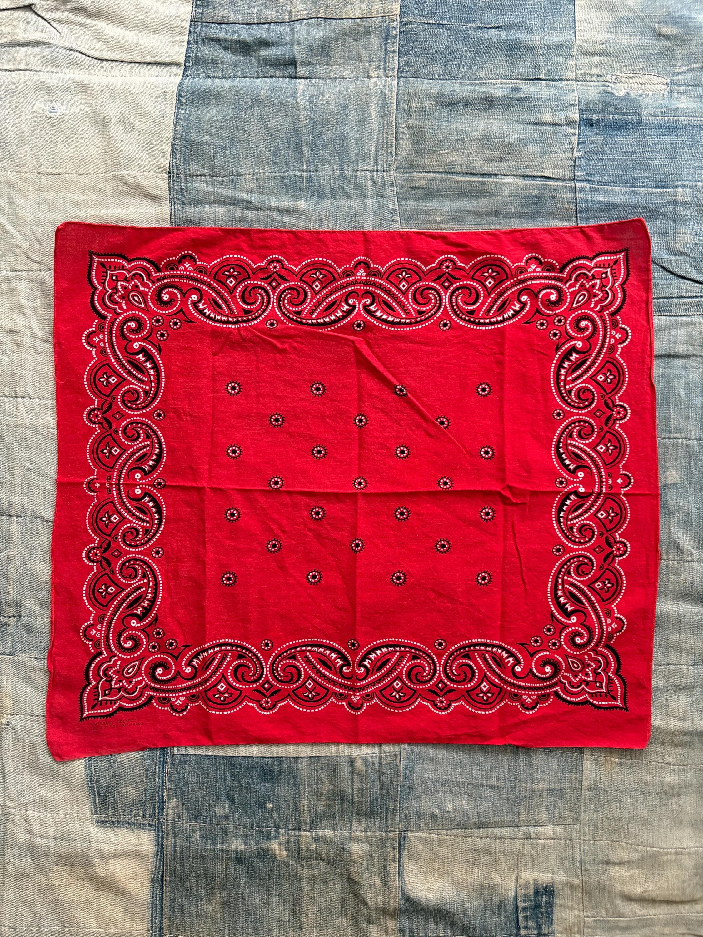 60's Mens Bandana - Etsy