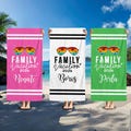 Family Vacation 2026 Beach Towel: Custom Summer Holiday Trip Gift