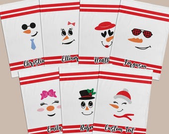 Manta con cara de muñeco de nieve: Ideas únicas para regalos de Navidad