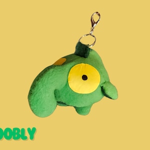 Alien Keychain Plush | Handmade Keychain Plushie | Handmade Accessories | Stuffed Animal Keychain | Small Gift | Homemade Alien Plush