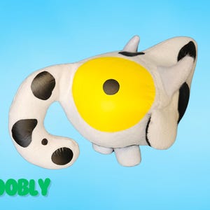Cow Alien Plush | Handmade Cow Plushie | Cow Lover Gift | Gift For Kids | Custom Homemade Plush | Cow Stuffed Animal | Cute Cuddly Cow Plush