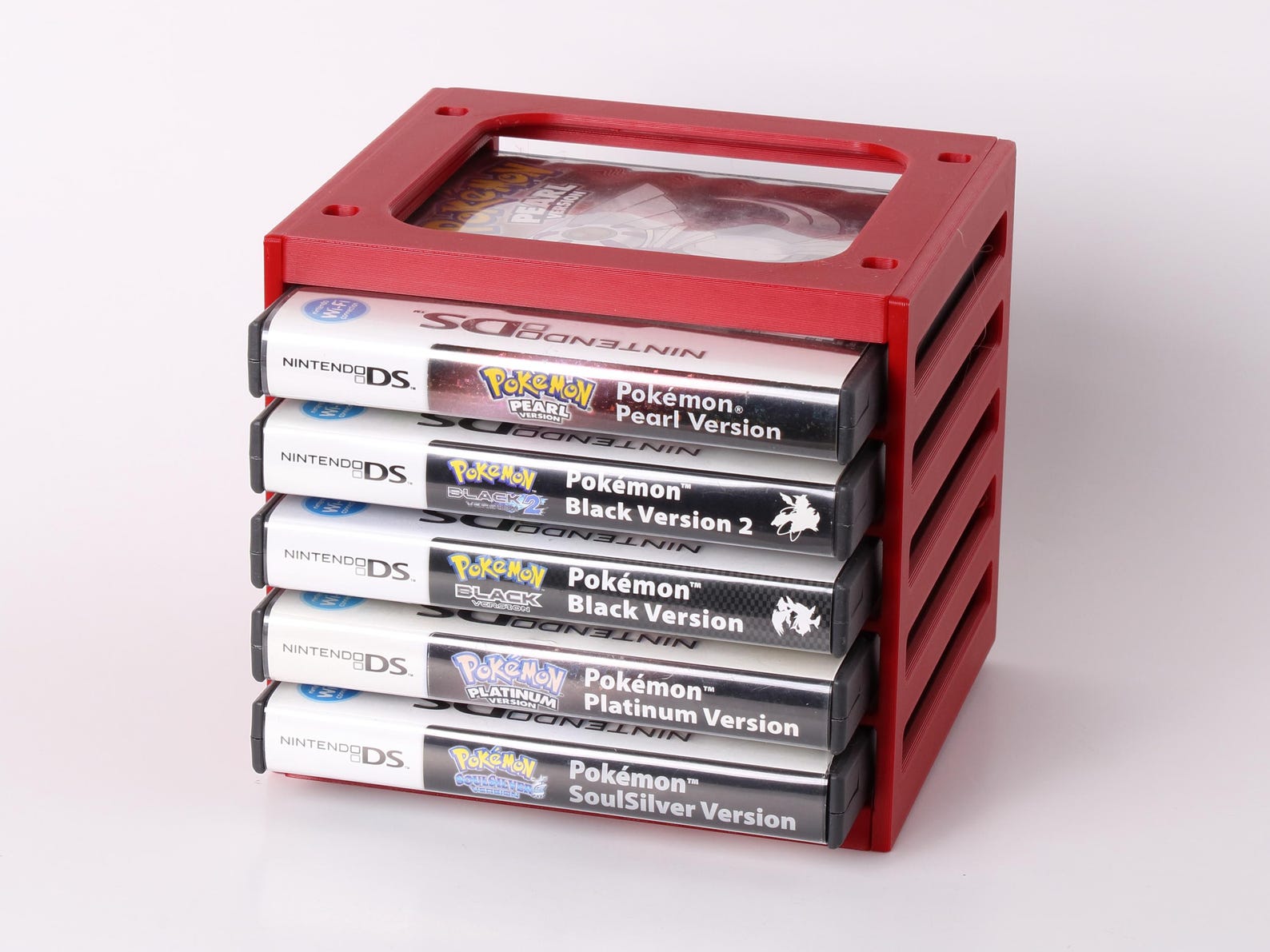 Stackable Nintendo DS Game Case Rack – Holds 5, 6, or 10 Cases ...