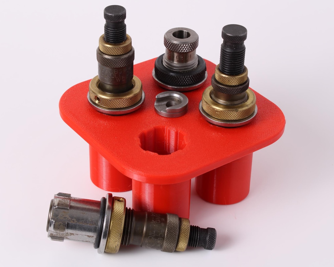 Hornady Lock-n-load Die Rack – Holds 4 Reloading Dies + Shell Holder ...