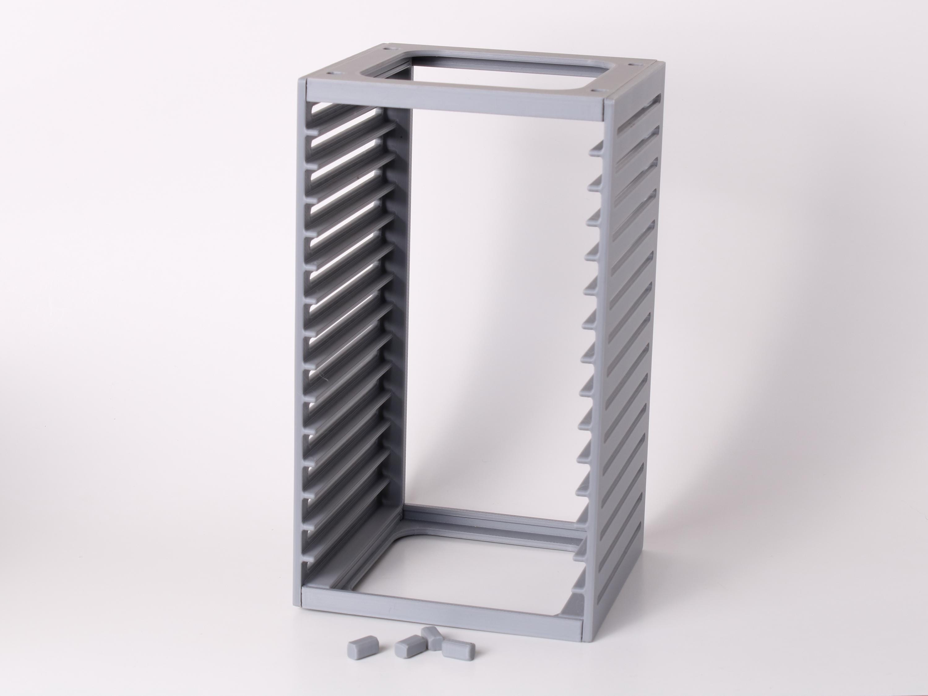 Stackable PS1 Game Case Rack – Holds 5, 10, or 15 Cd-sized Cases ...