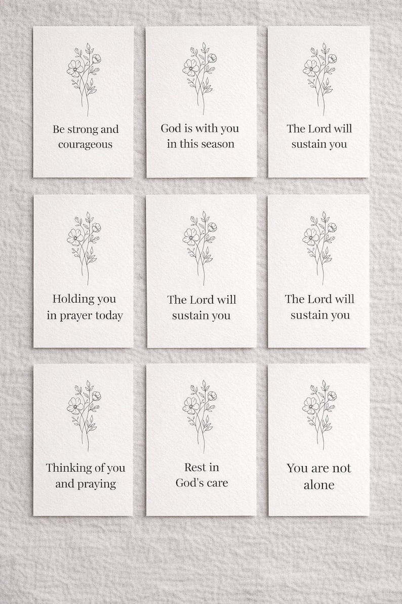 Be Strong and Courageous Printable Card - Etsy