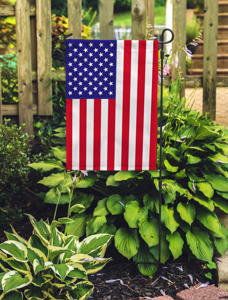 Decorative Garden Flags Made In Usa at Jacqueline Childress blog