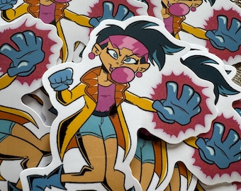X-Men's Jubilee - Autocollant/autocollant en vinyle