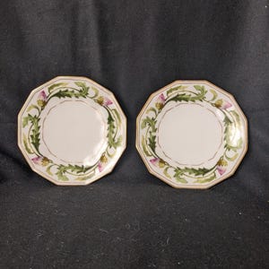 Hexagon plates antique set - Etsy 日本