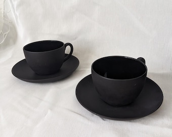 18世紀のウェッジウッド製ブラックバサルトティーカップ - Etsy 日本