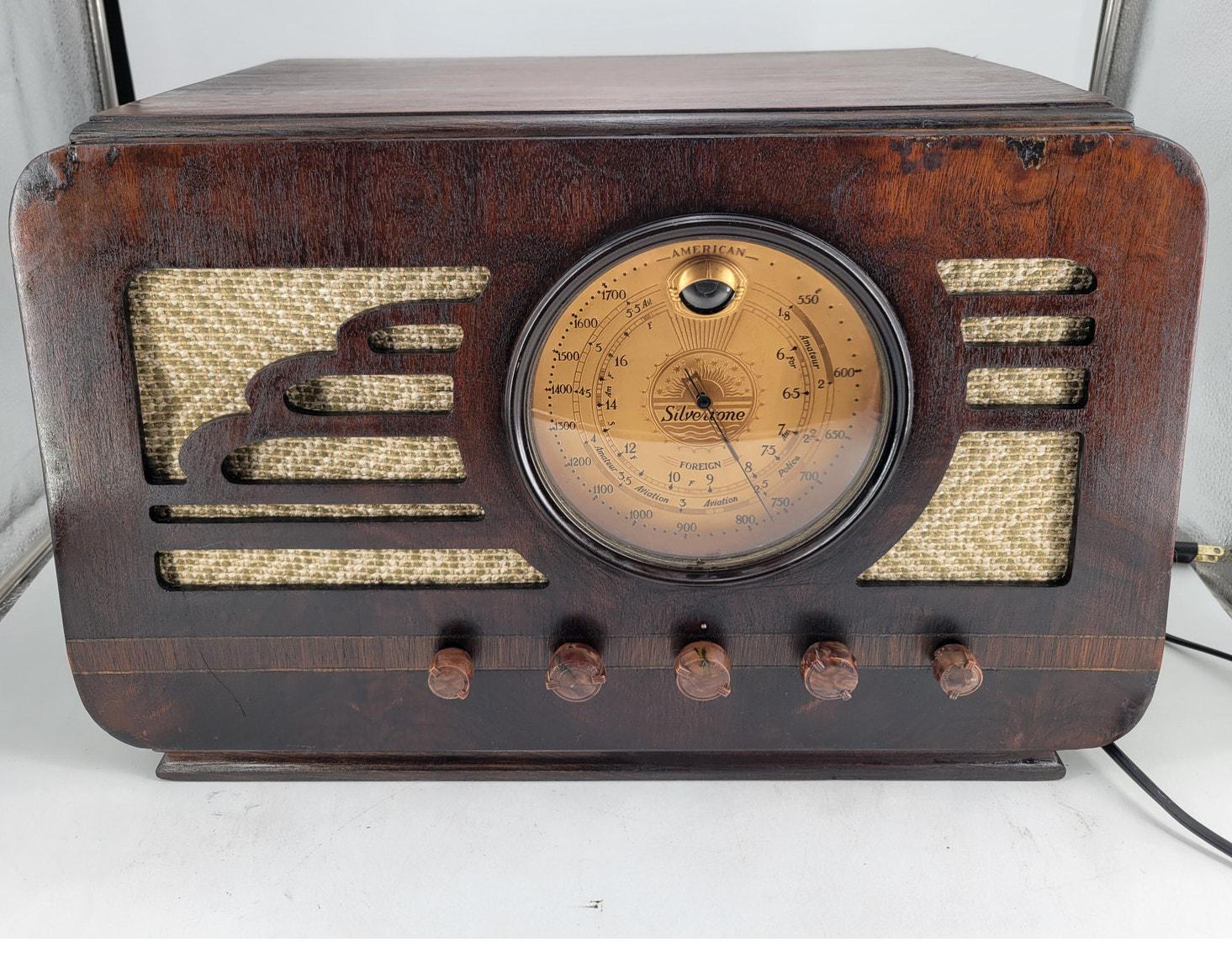 アンティーク　ラジオ Antique radio - Etsy 日本