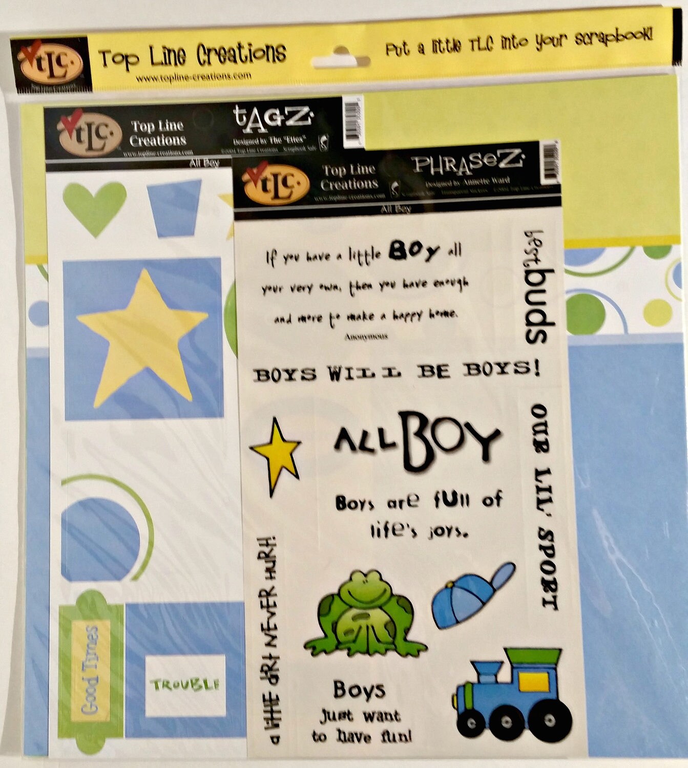 Top Line Creation's all Boy Designer Etsy