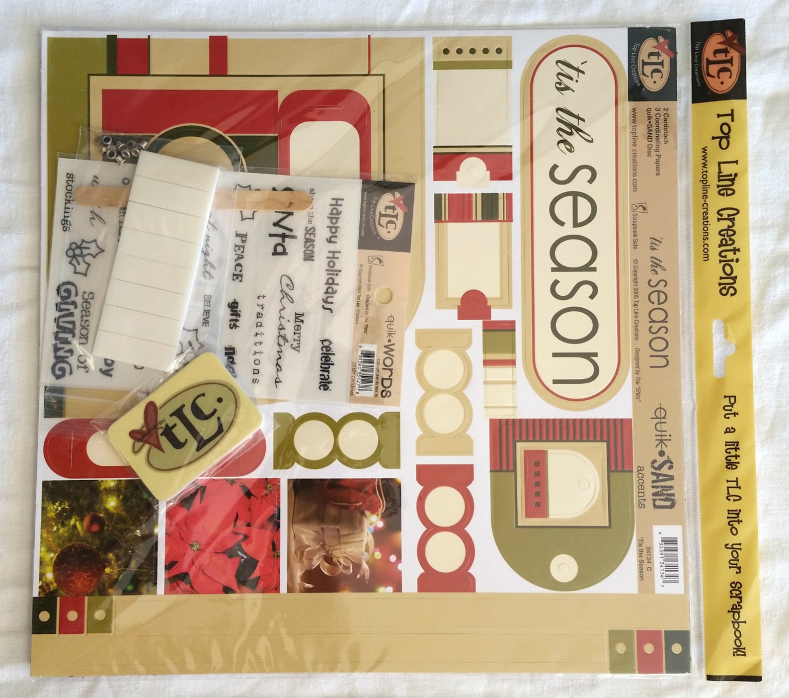 Top Line Creations Scrapbook Kit 'Tis The Etsy