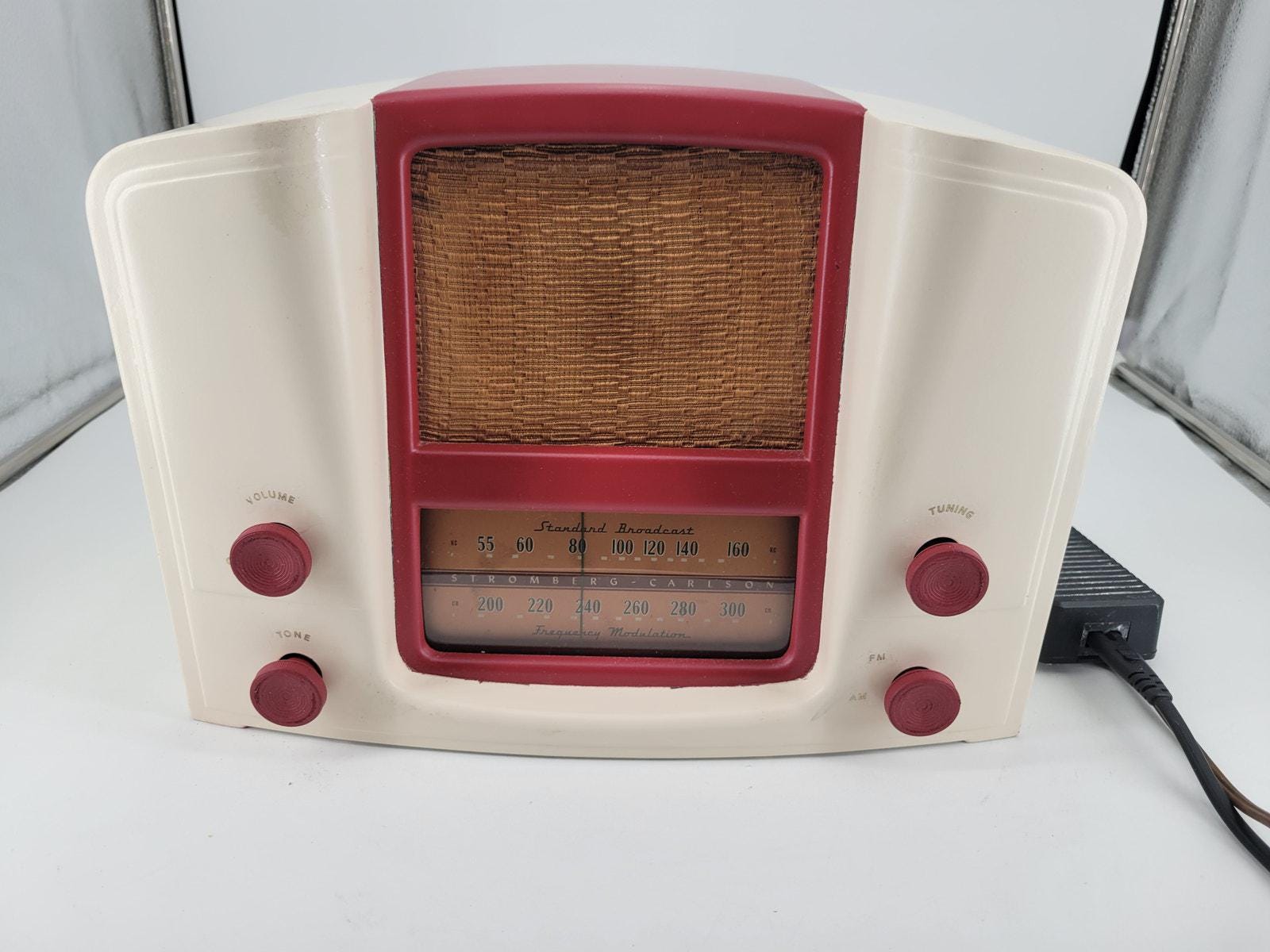 ストロンバーグ・カールソン 真空管ラジオ 稼働品 Stromberg carlson radio - Etsy 日本