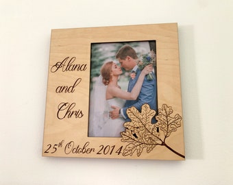 Custom Photo Frames, Anniversary and Wedding Gift