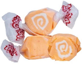 Orange Cream Salt Water Taffy