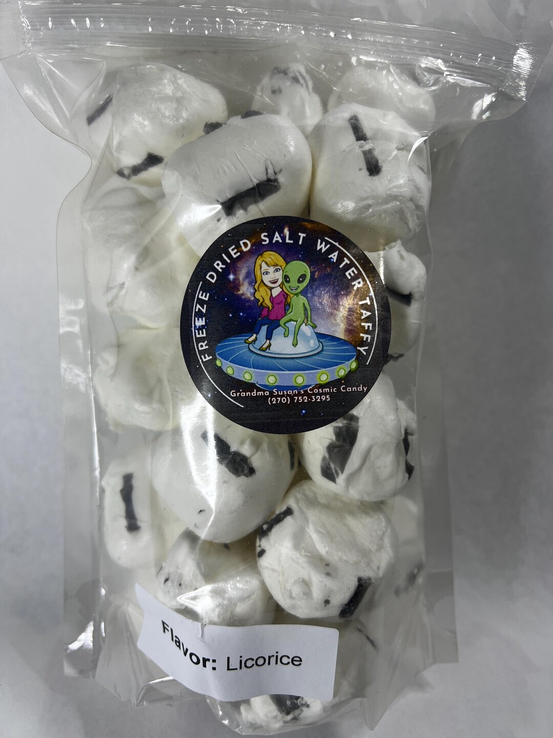 Licorice Freeze-dried Taffy - Etsy