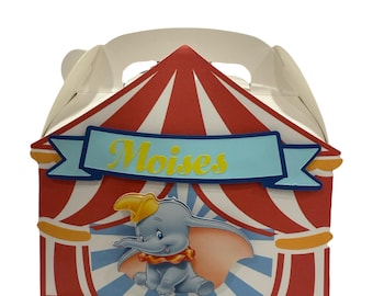 Dumbo circus treat boxes