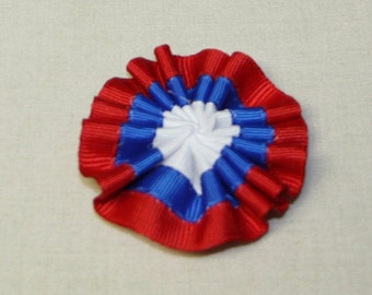 Napoleon  Mini Cockade 2.25&quot; across Napoleonic French Revolution  Hat Cockade    Made to Order