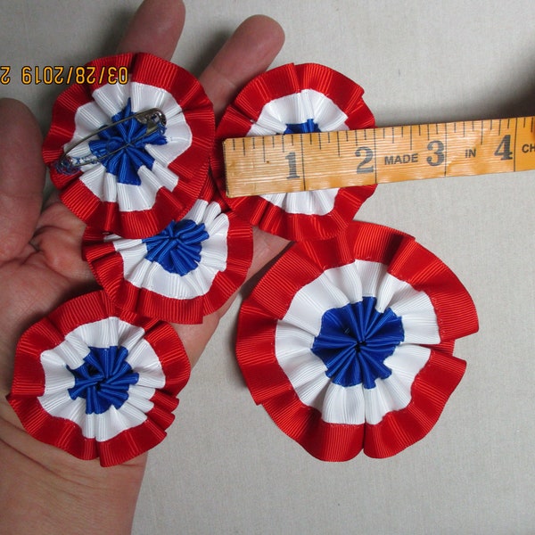 One Cockade Mini 2.25" across Les Miz Liberty Cap Cockades Napoleon French Revolution Bastille day Revolution Single Orders ship same day