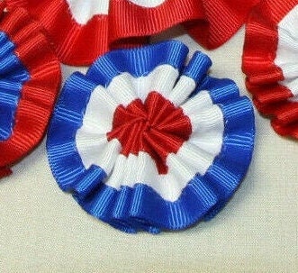 One Cockade Mini Liberty American Revolution 2 1/4" Orders of one Ship Same day All others made to order