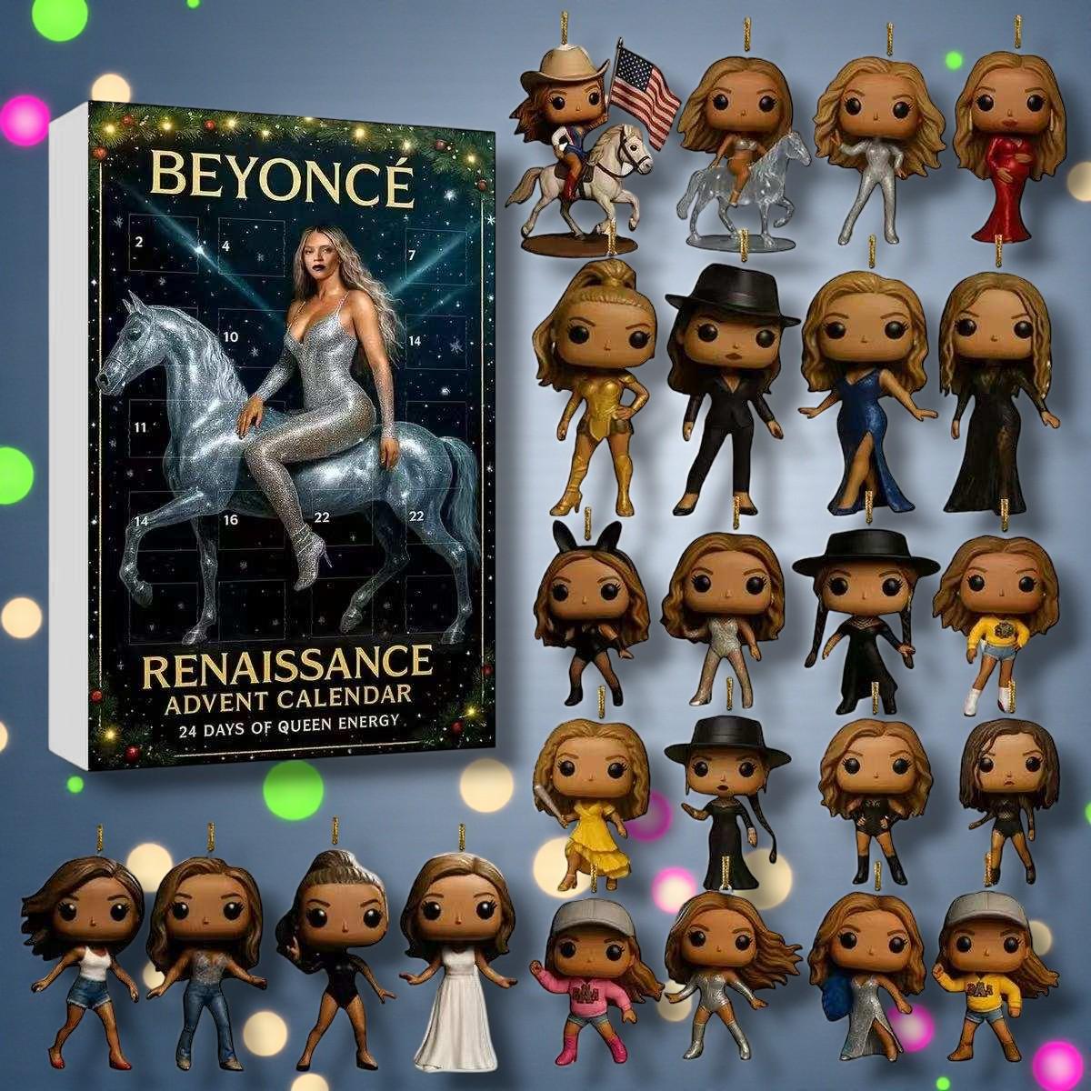 Discover Pop Queen Energy Advent Calendar 2025, Music Countdown Box, Acrylic Mini Figures, Gift for Fans