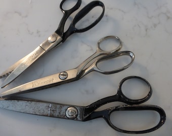 Vintage Wiss Pinking Shears Scissors Dandtbarnfinds 